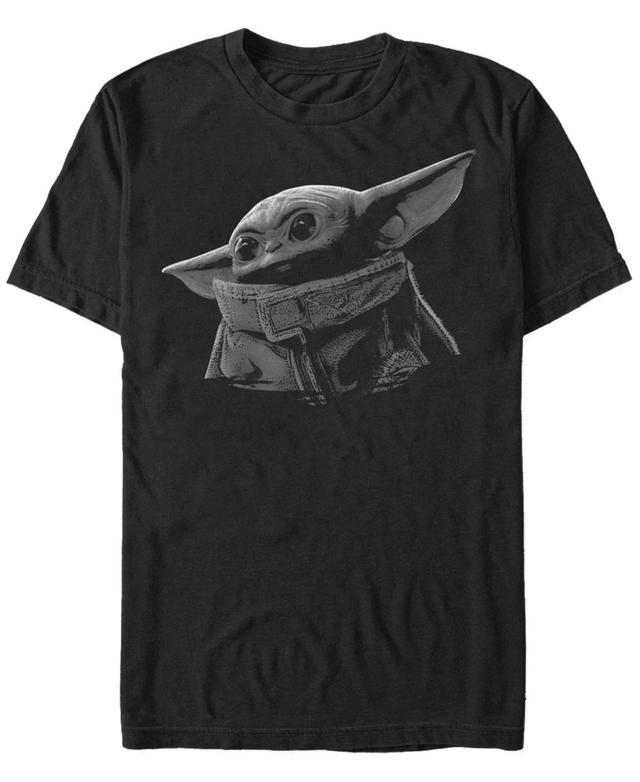 Mens Star Wars The Mandalorian Characters Line Up Tee Product Image