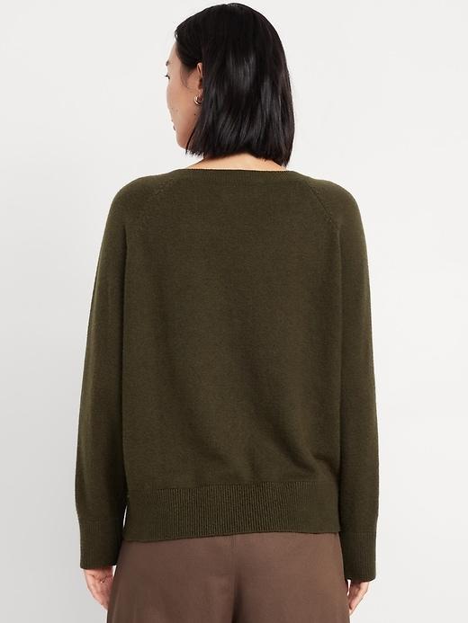 SoSoft Loose V-Neck Sweater Product Image