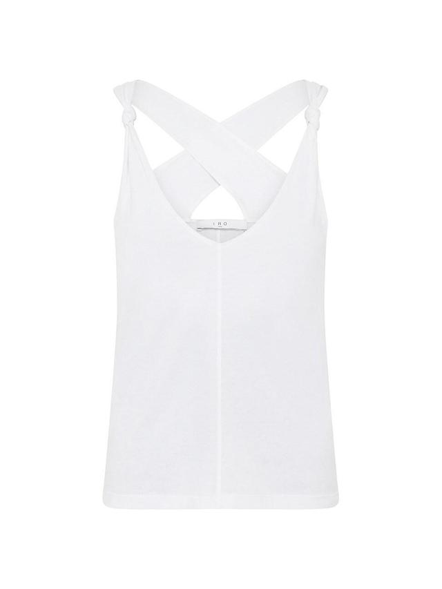 Womens Tekkio Knot V-Neck Top Product Image