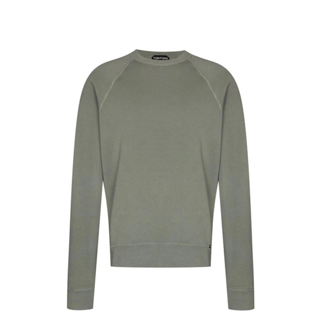 Crewneck Sweatshirt In Green Product Image