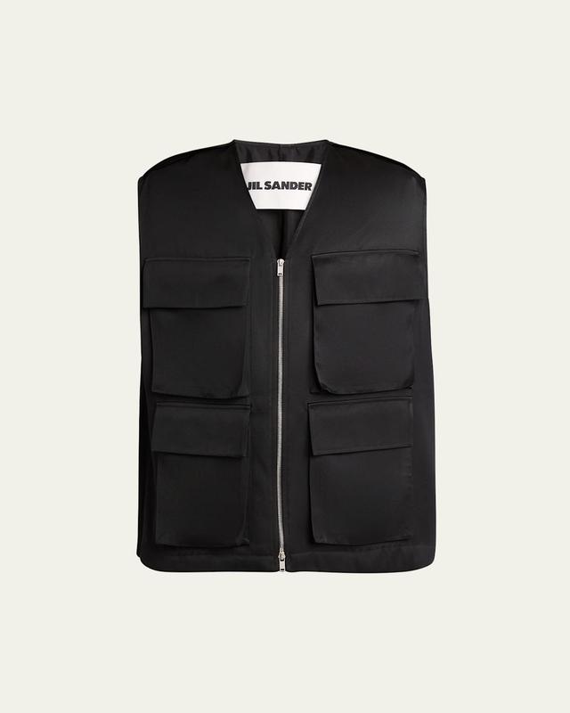 Mens Multi-Pocket Tactile Vest Product Image