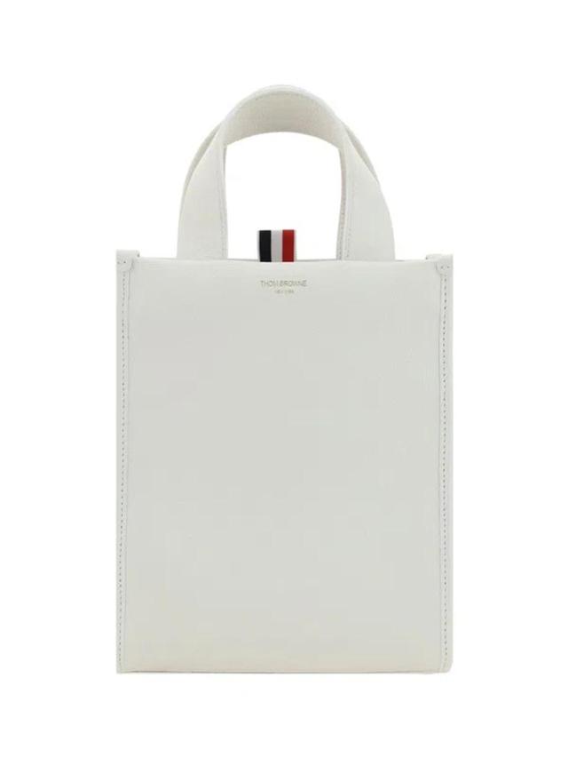 Logo Printed Small Tote Bag In 100 Product Image