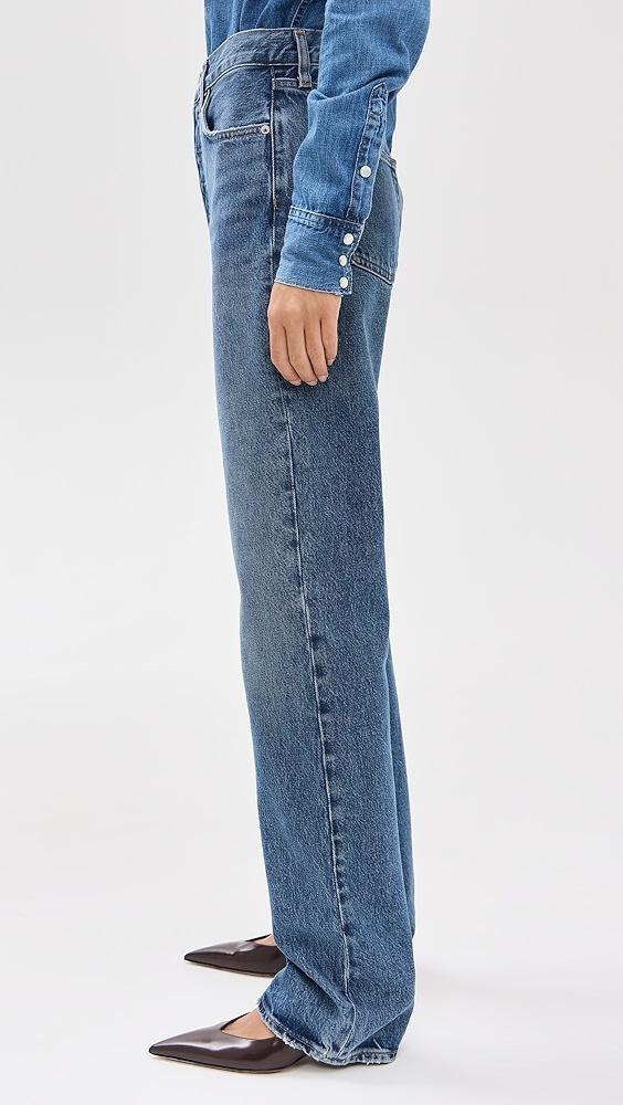 AGOLDE Kelly Jeans: High Rise Relaxed Straight | Shopbop Product Image