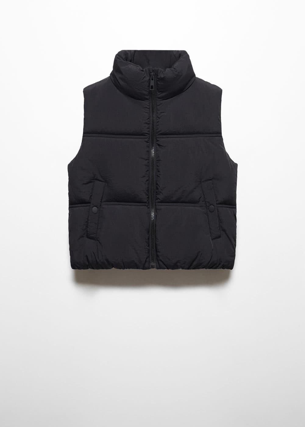 MANGO MAN - Lightweight quilted water-repellent quilted vest khakiMen Product Image