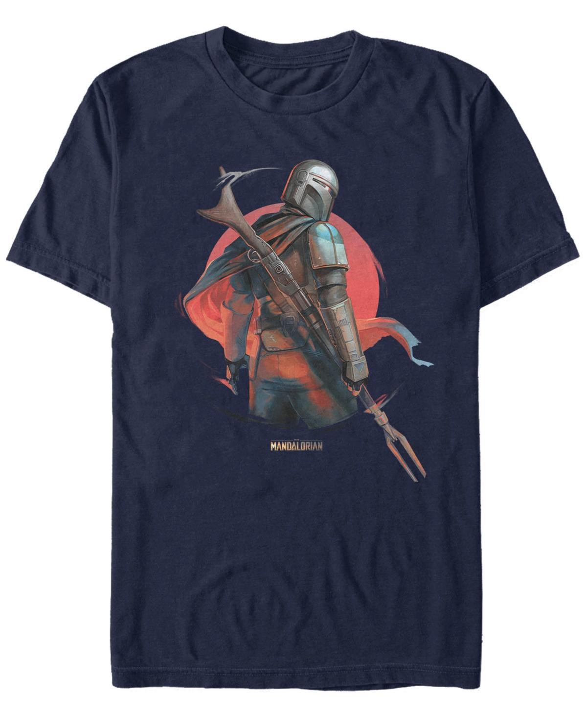 Fifth Sun Mens Star Wars The Mandalorian Dusty Sunset Short Sleeve T-shirt Product Image