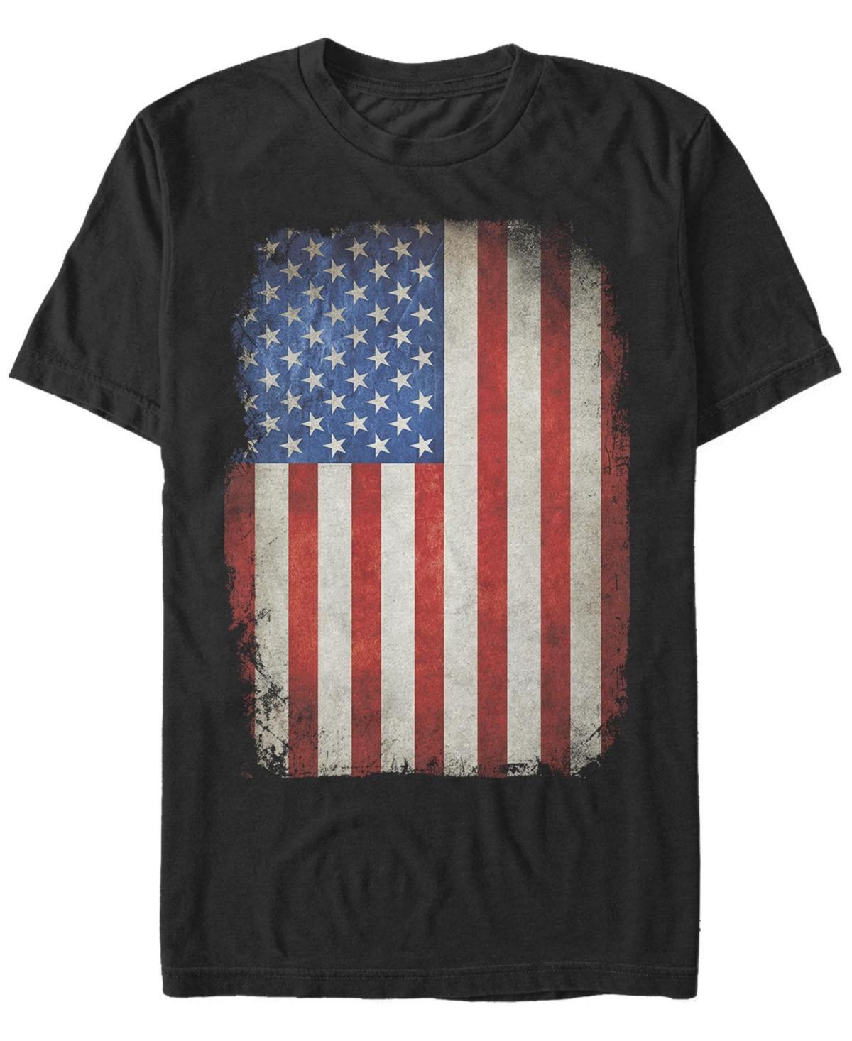 Fifth Sun Mens Down Flag Short Sleeve Crew T-shirt Product Image