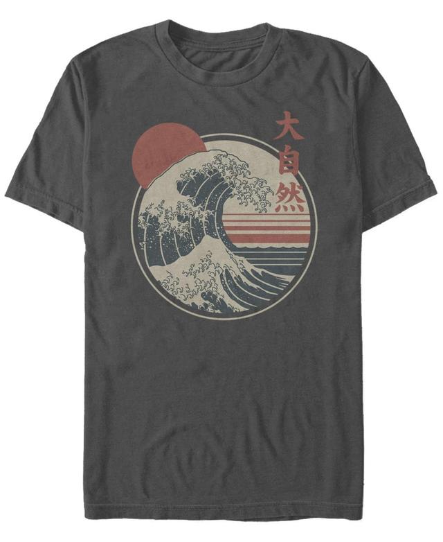 Fifth Sun Mens Great Wave Short Sleeve Crew T-shirt Product Image