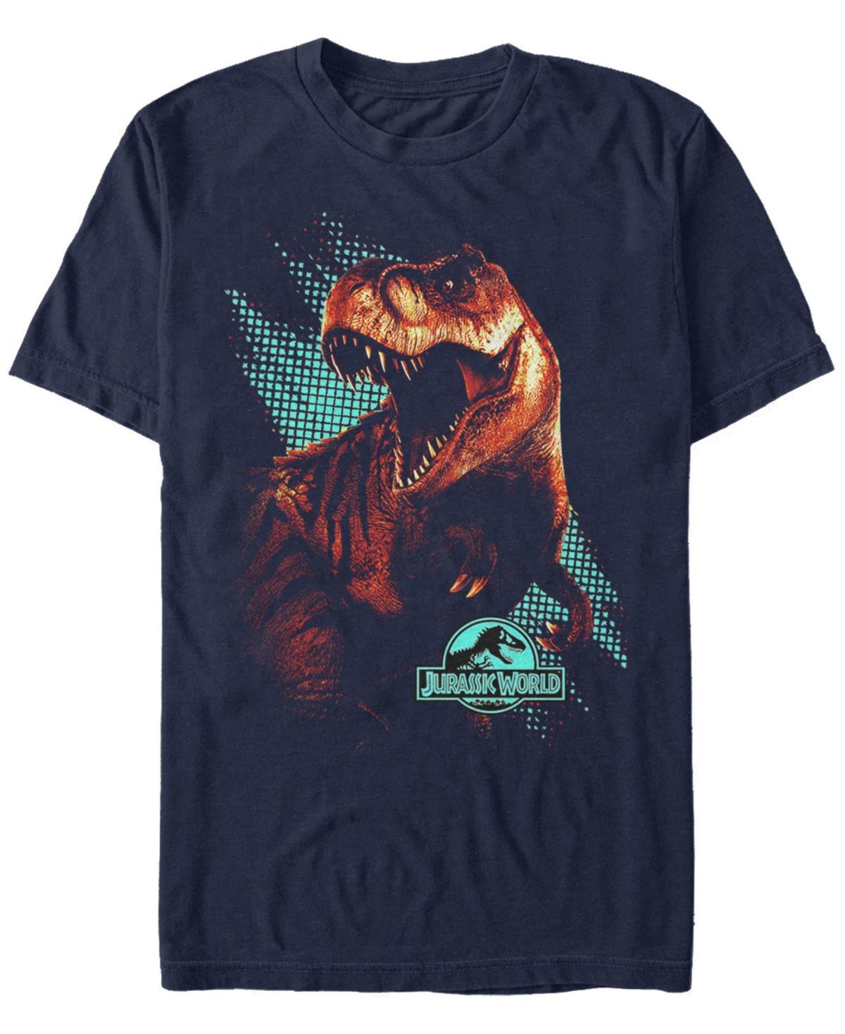 Jurassic World Mens T. Rex Computer Screen Short Sleeve T-Shirt Product Image