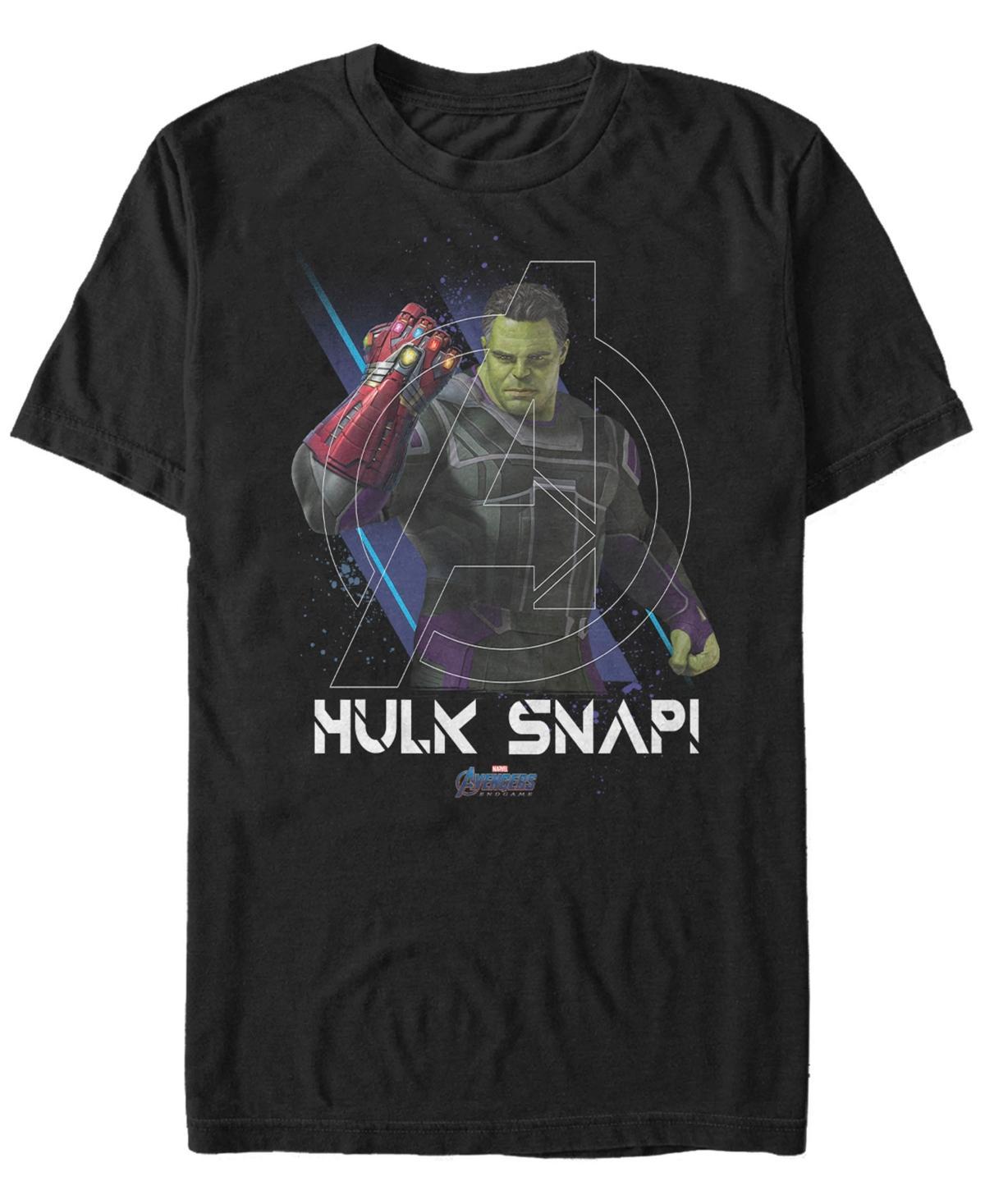 Mens Marvel Avengers Endgame Hulk Snap Portrait Graphic Tee Product Image