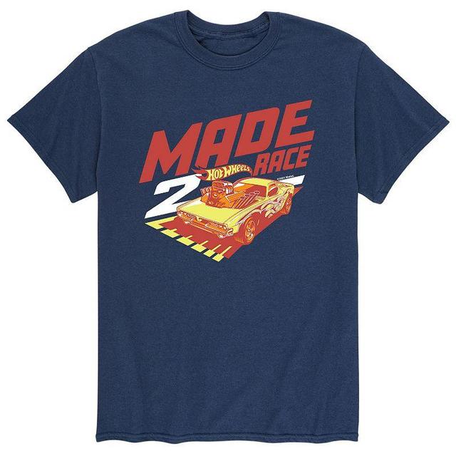 Mens Hot Wheels Tee Blue Product Image