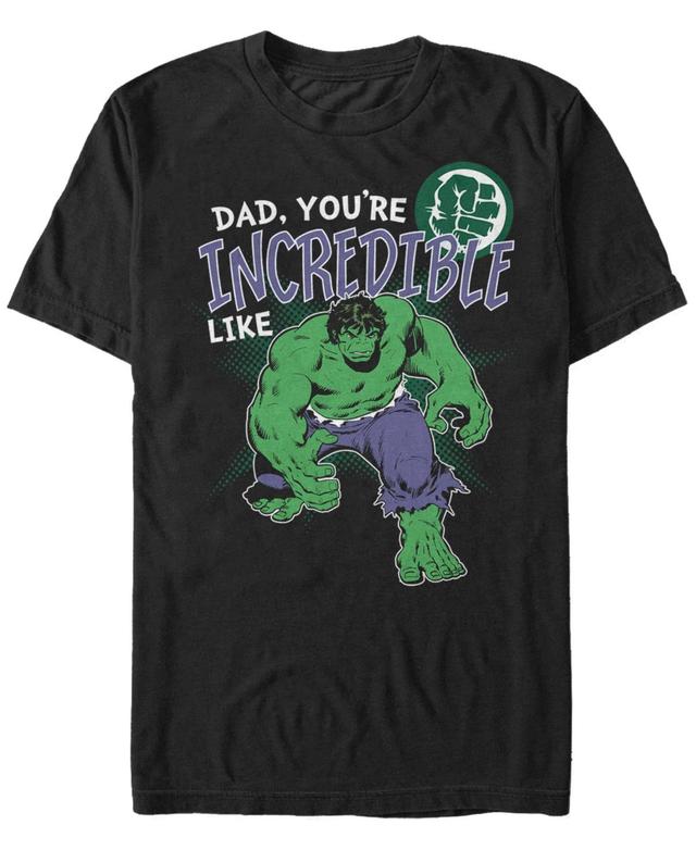 Mens Marvel Comics Retro Incredible Like Dad Tee Product Image