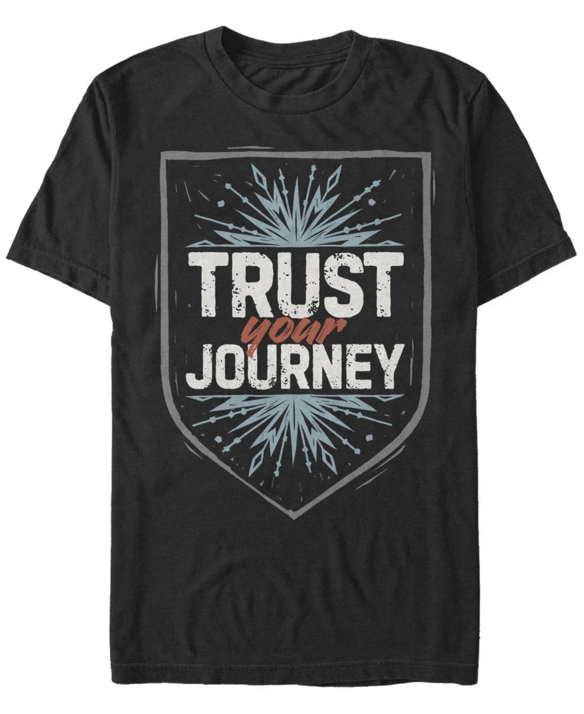 Mens Disney Frozen 2 Trust Your Journey Crest Tee Product Image