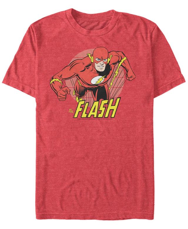 Mens Flash Vintage Flash Logo Tee Red Grey Product Image