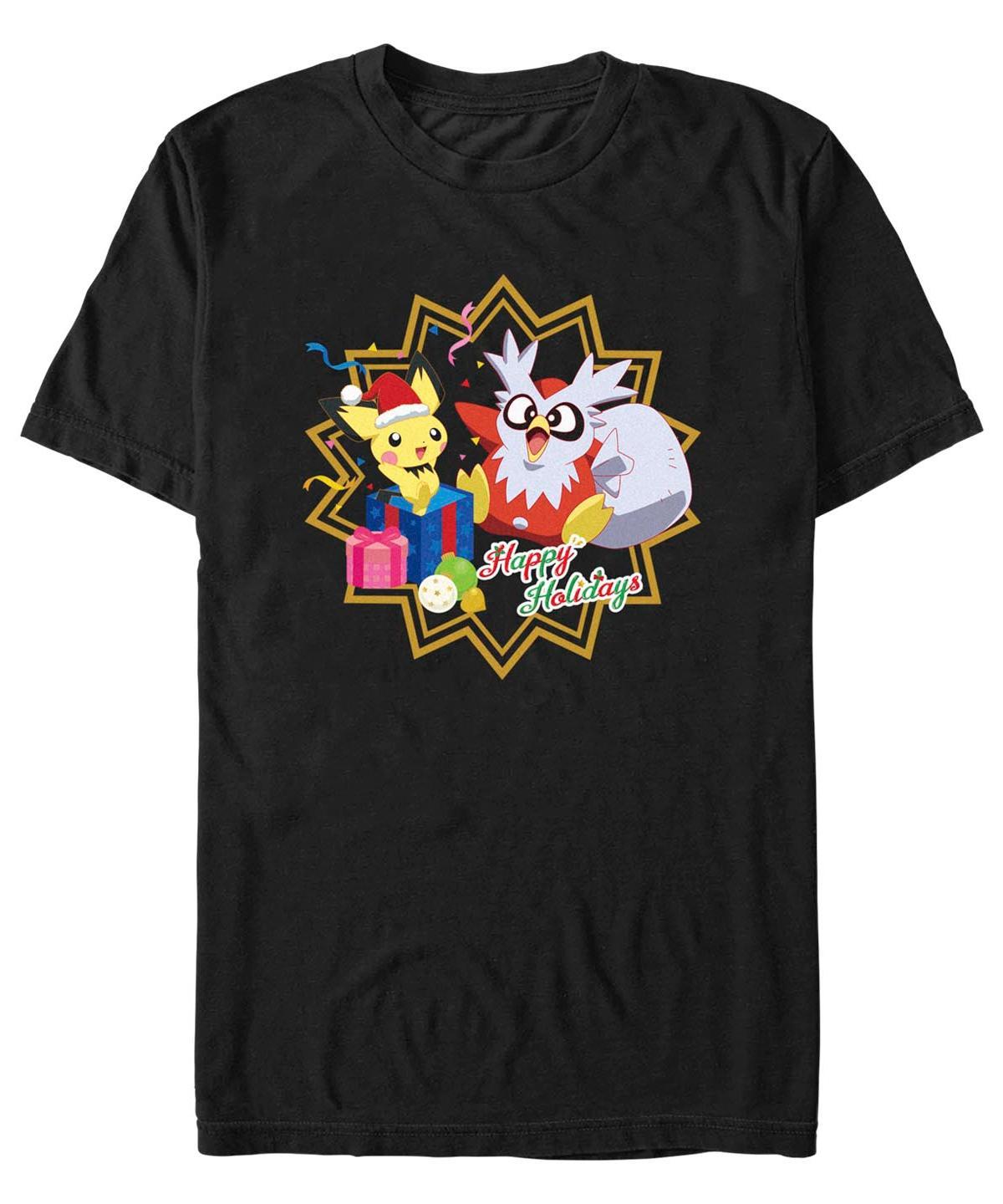 Mens Pokemon Happy Holidays Tee Product Image