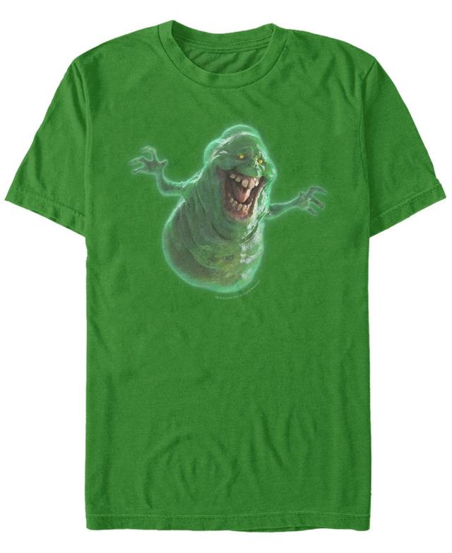 Fifth Sun Ghostbusters Slimer A Mens Short Sleeve T-shirt Product Image