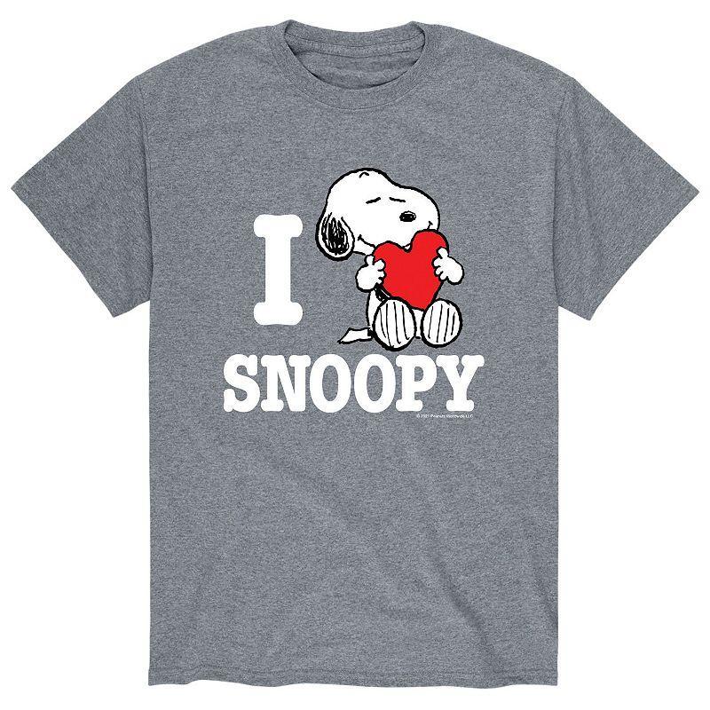 Mens Peanuts I Love Snoopy Tee Product Image