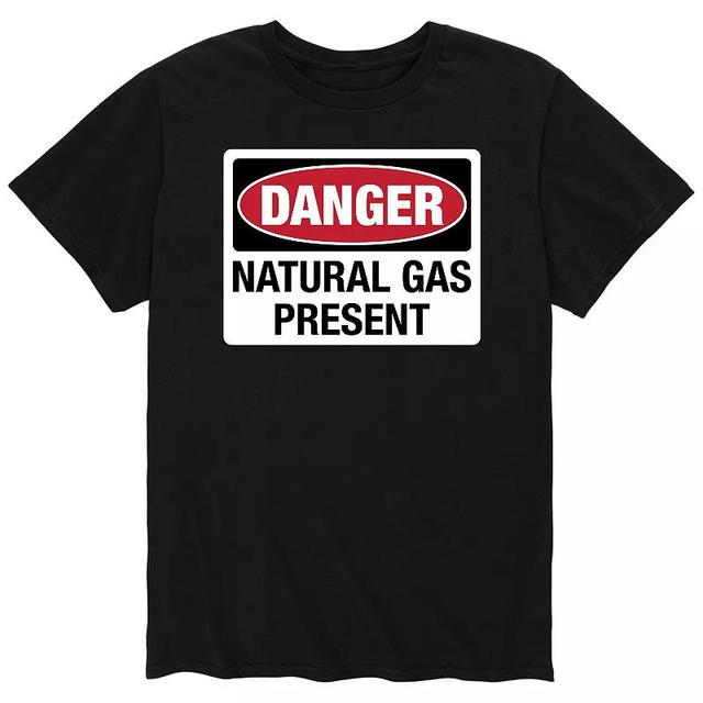 Mens Danger Natural Gas Present Tee Product Image