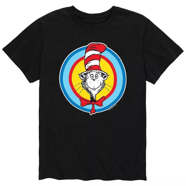 Mens Dr. Seuss Cat In Hat Tee Blue Product Image