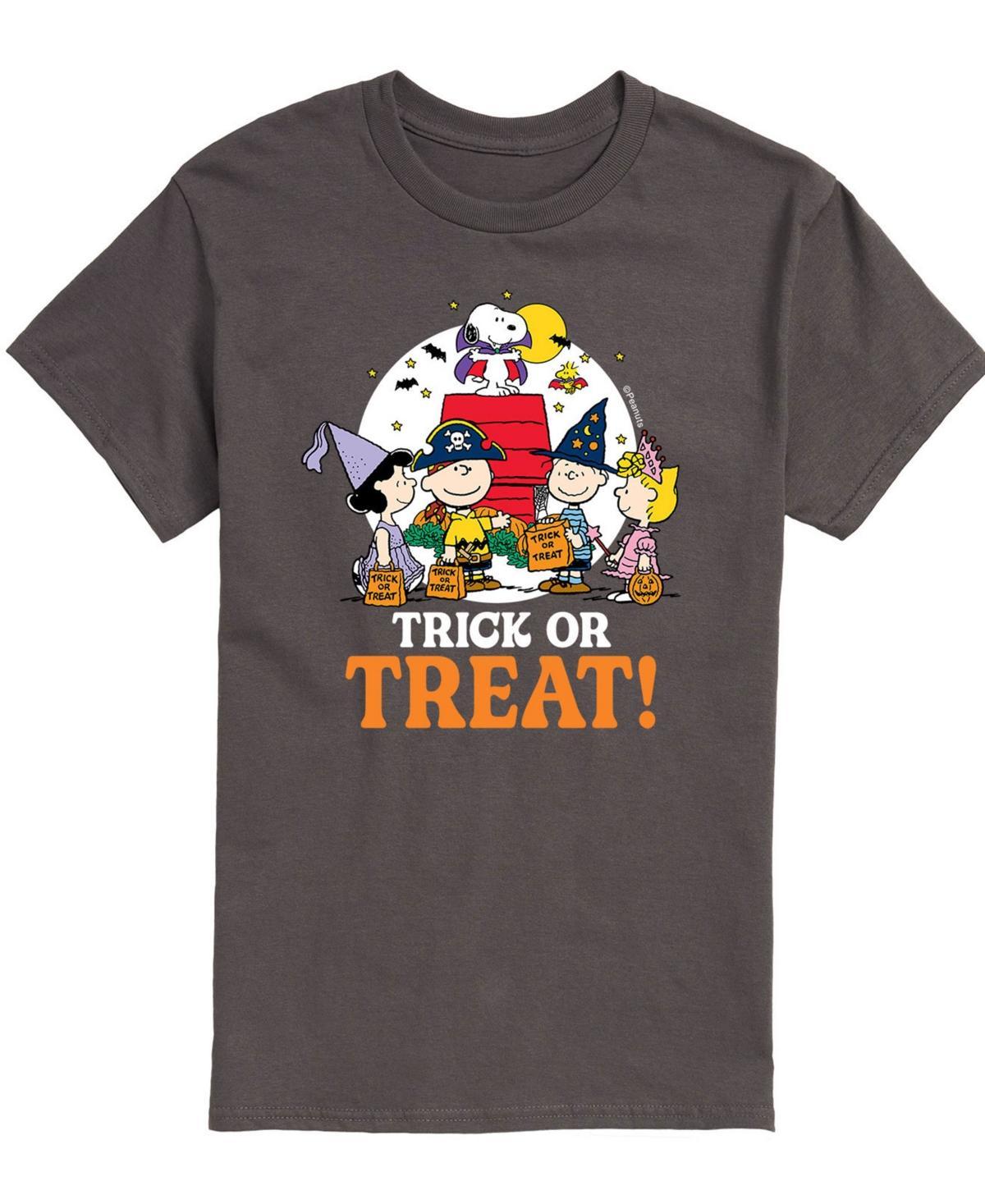 Airwaves Mens Peanuts Trick Or Treat T-shirt Product Image