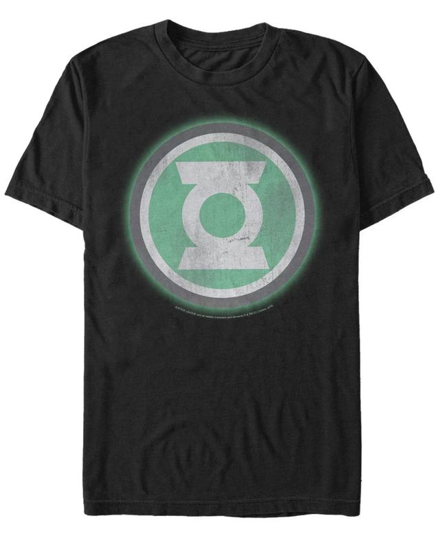 Mens Green Lantern Distressed Original Logo Tee Product Image