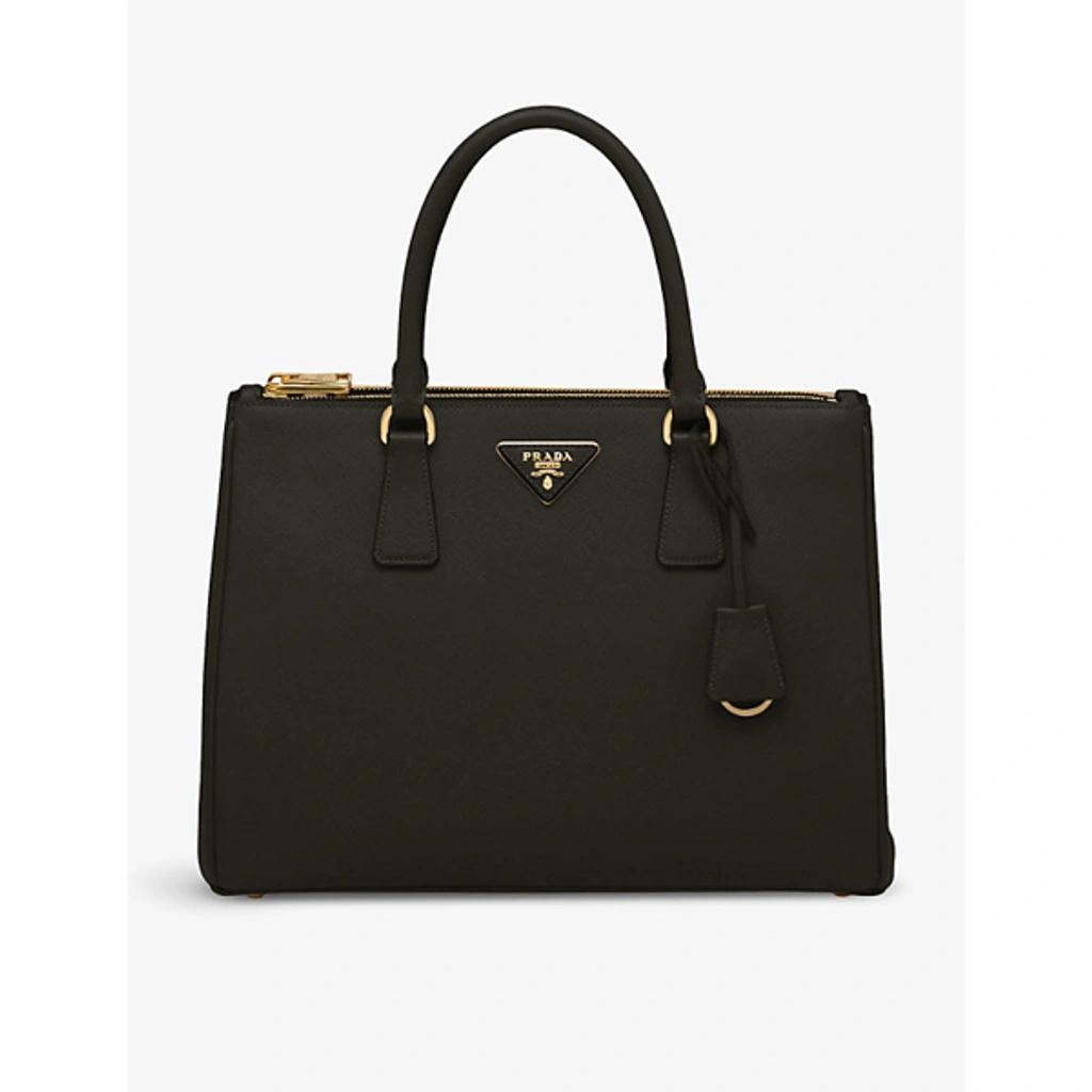 Black Galleria Large Saffiano-leather Tote Bag Product Image