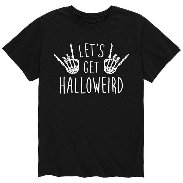 Mens Lets Get Halloweird Tee Product Image