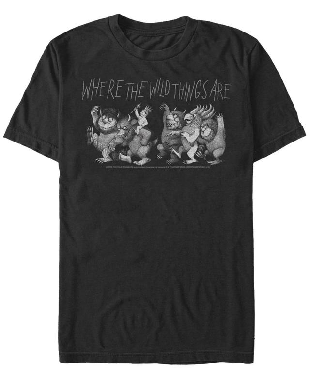 Mens Where The Wild Things Are Wild Things Short Sleeve T-shirt Product Image