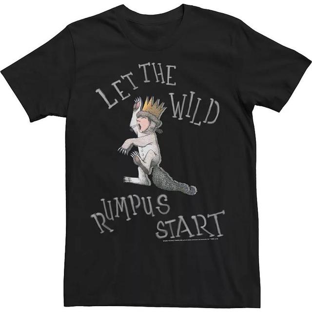 Mens Where The Wild Things Are Rumpus Start Poster Tee Product Image