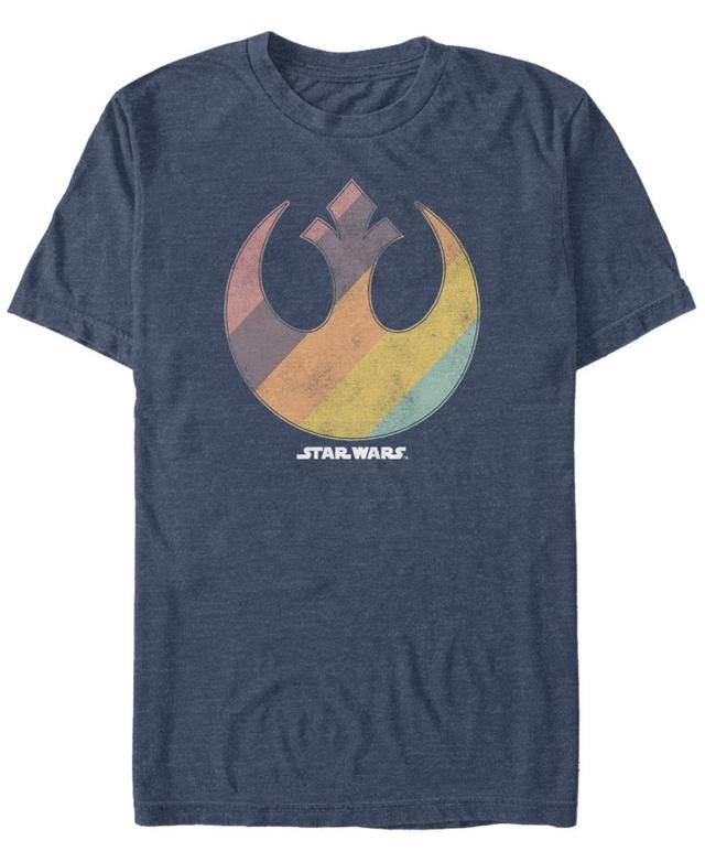 Mens Star Wars Rebel Rainbow Logo Tee Product Image