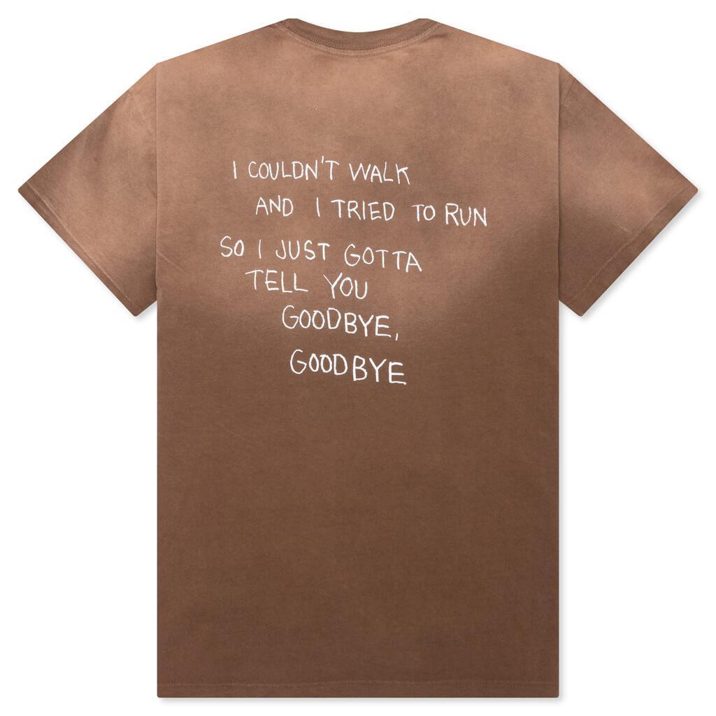 Goodbye, Goodbye Tee - Mustang Brown Male Product Image