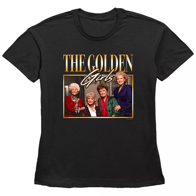 Womens The Golden Girls Classic Portrait Graphic Tee Product Image