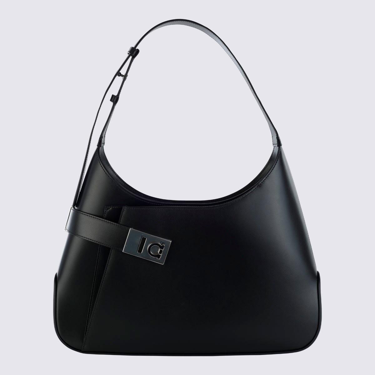 Arch Leather Hobo Bag In Black Product Image