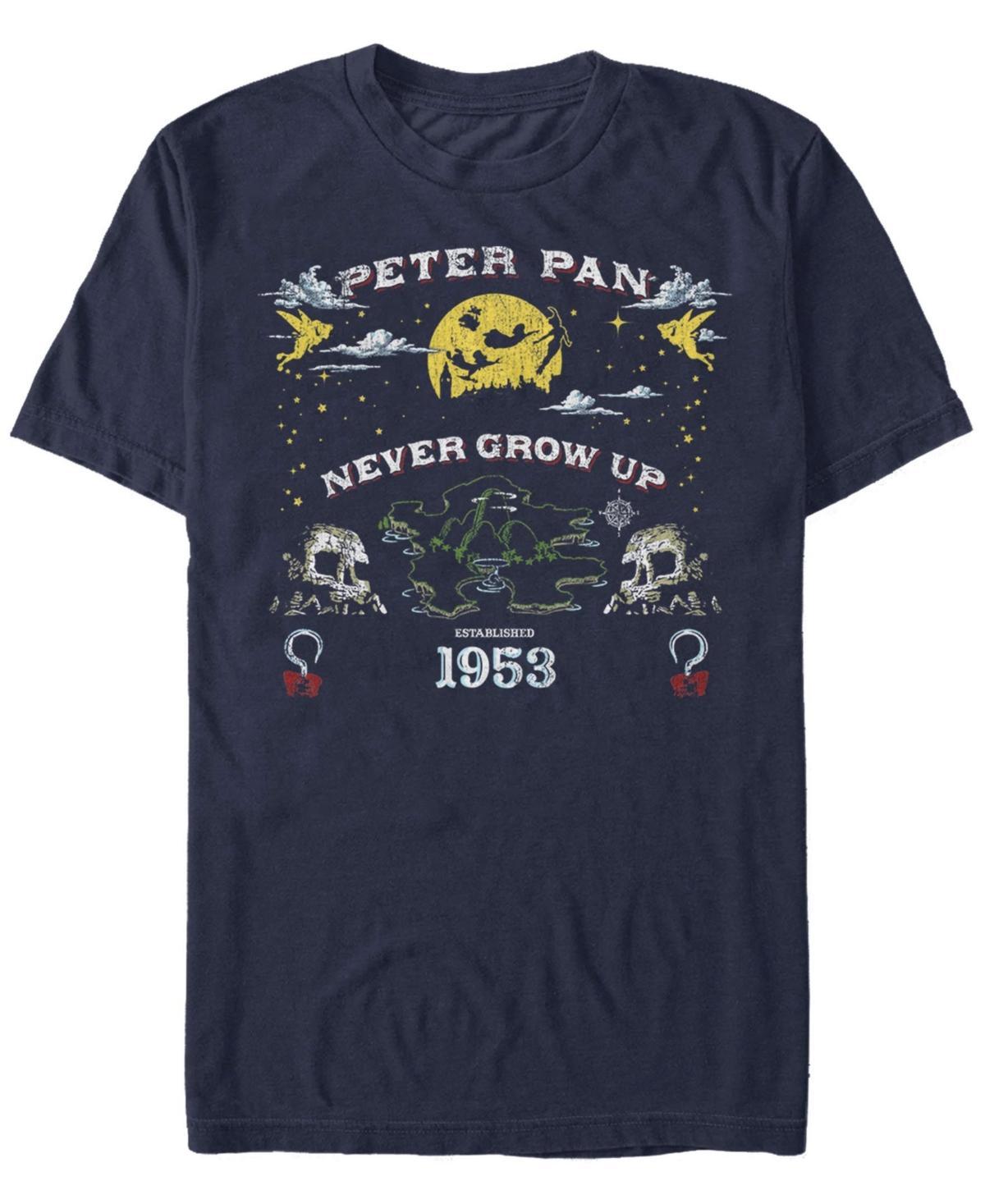 Mens Peter Pan Graphic Tee Blue Product Image