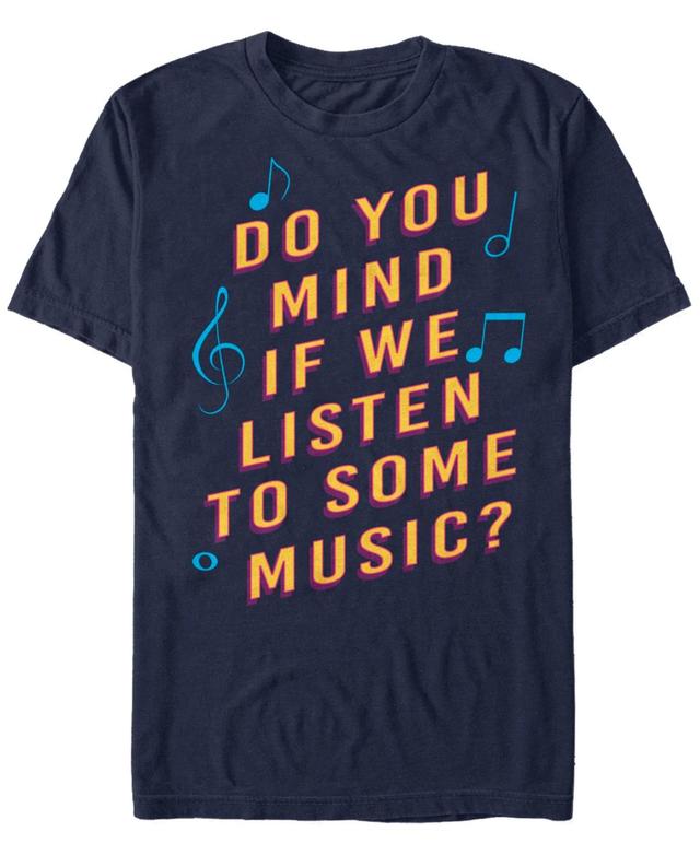 Mens The Late Late Show James Corden Music Trip Tee Blue Product Image