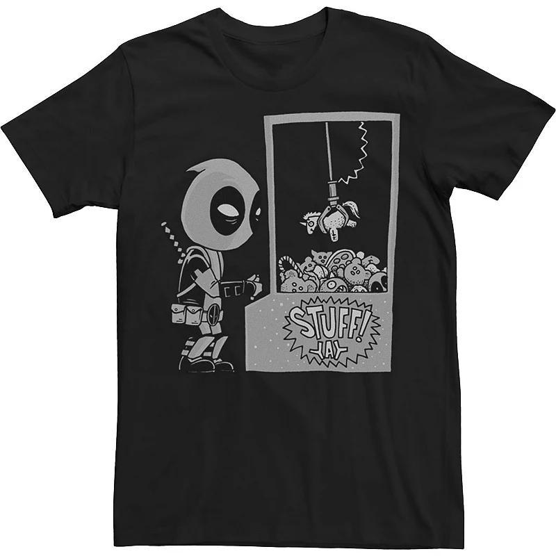 Big & Tall Marvel Deadpool Claw Machine Drawing Tee, Mens Product Image