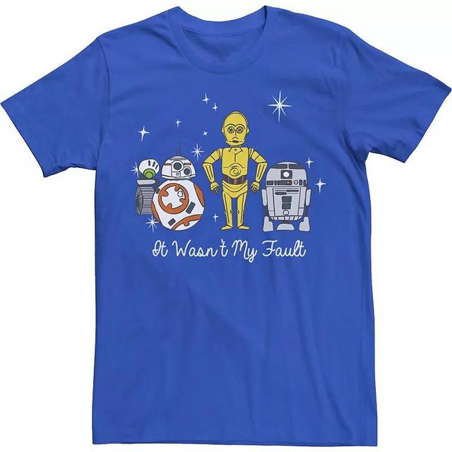 Mens Star Wars Cute Droids It Wasnt My Fault Tee Product Image