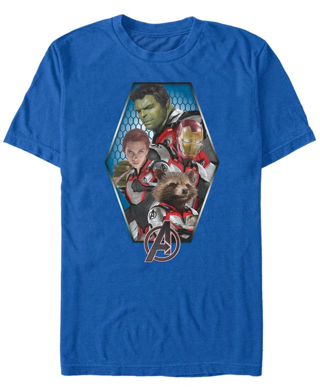 Marvel Mens Avengers Endgame Geometric Group, Short Sleeve T-shirt Product Image