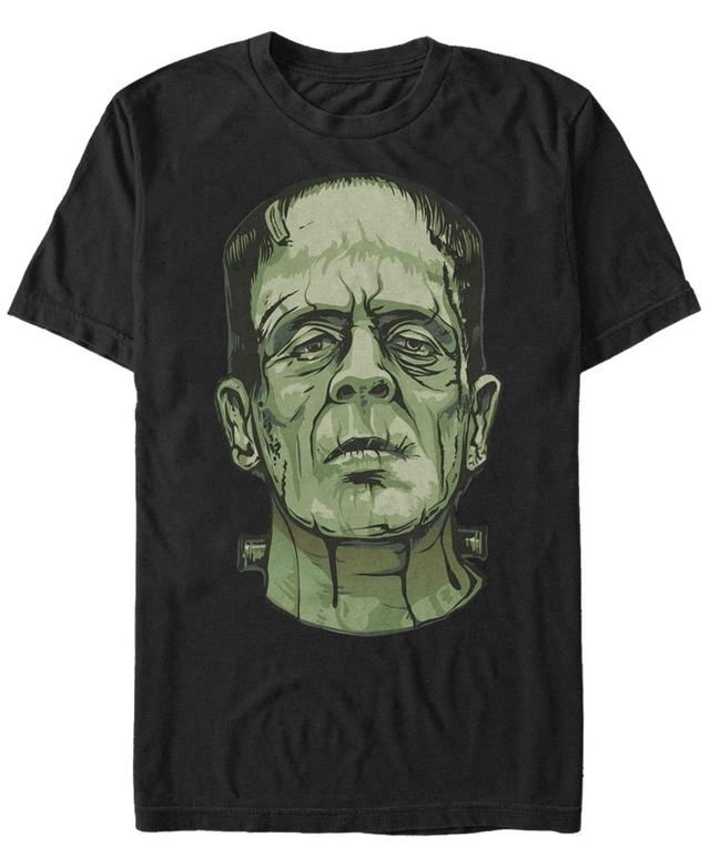 Mens Universal Frankenstein Face Tee Product Image