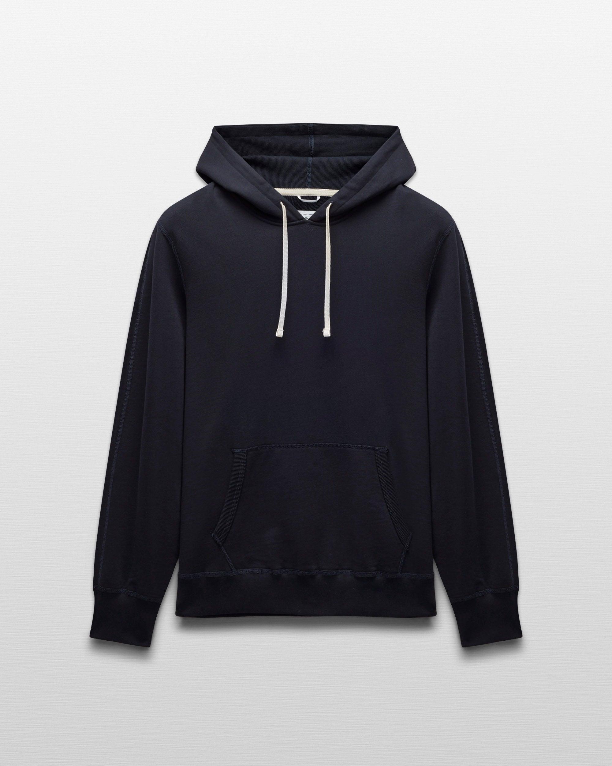 Midweight Terry Slim Hoodie Male Product Image