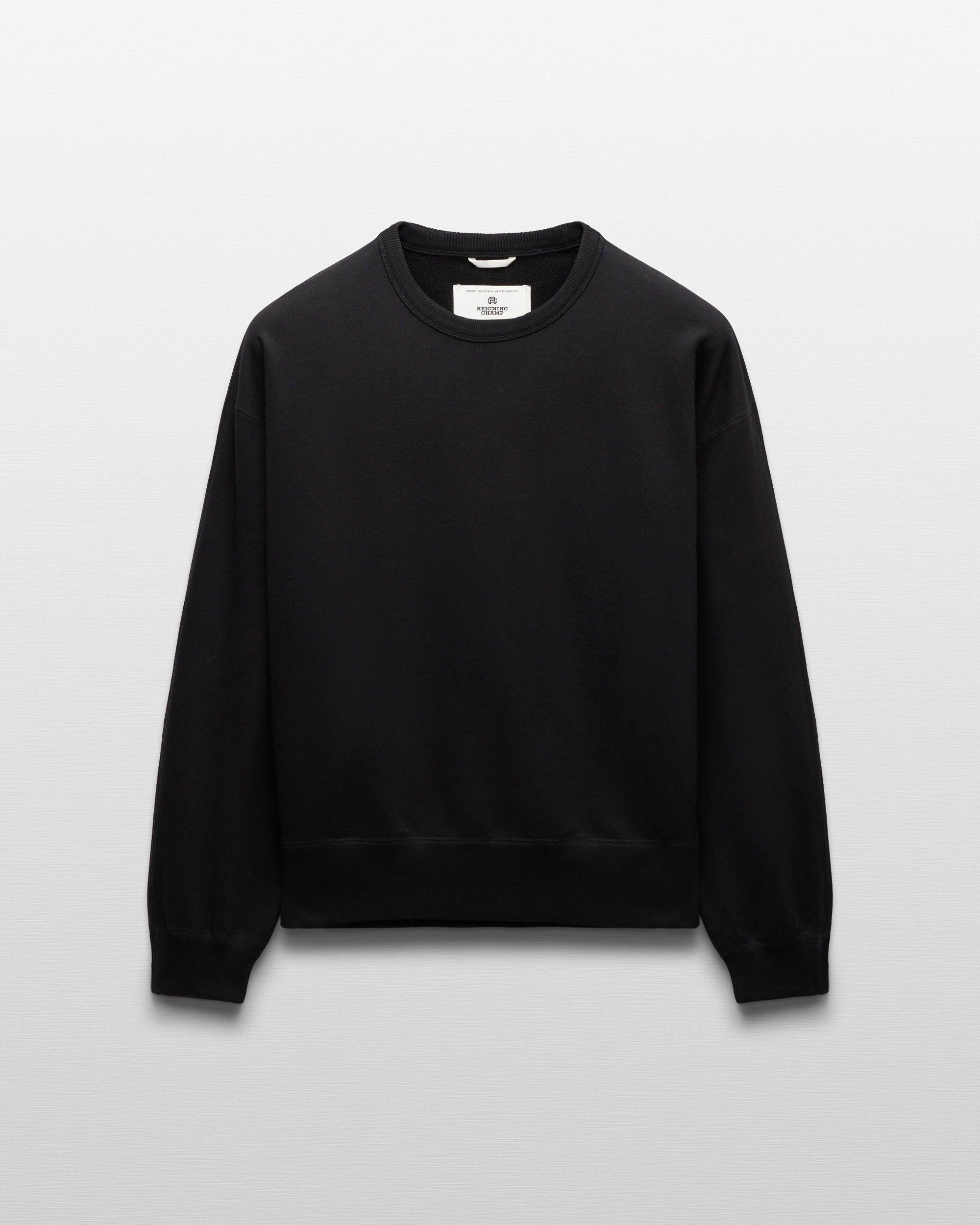 Midweight Terry Relaxed Crewneck Male Product Image