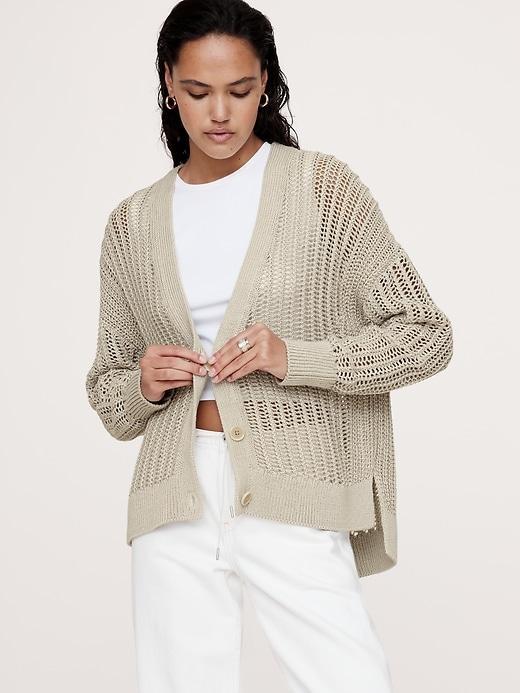 Oversized Cotton Cardigan product image