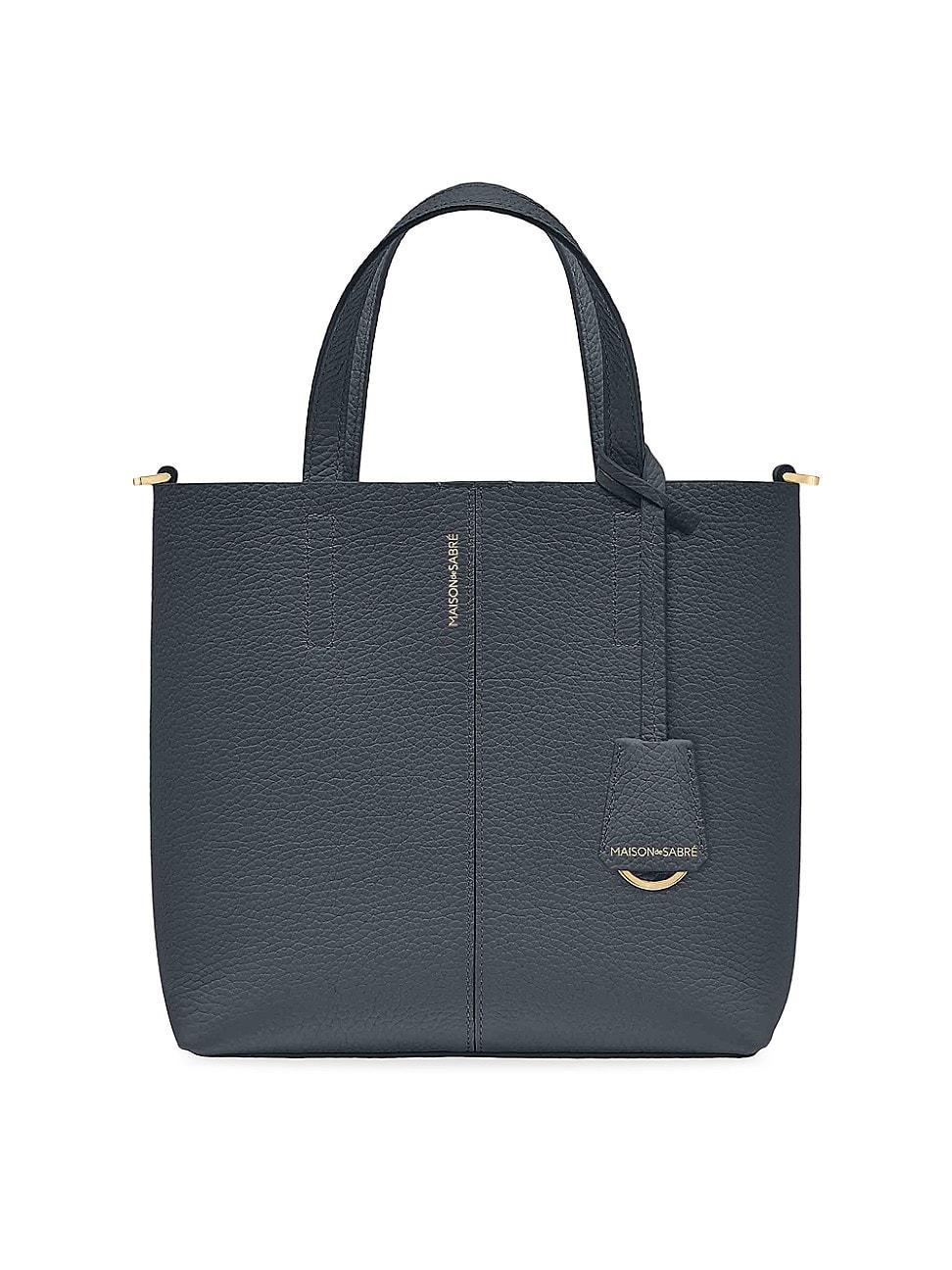 Womens Small Leather Soft Tote Product Image