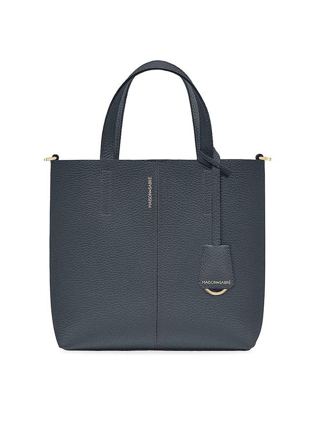 Womens Small Leather Soft Tote Product Image