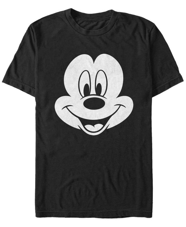 Fifth Sun Mens Big Face Mickey Short Sleeve T-Shirt Product Image