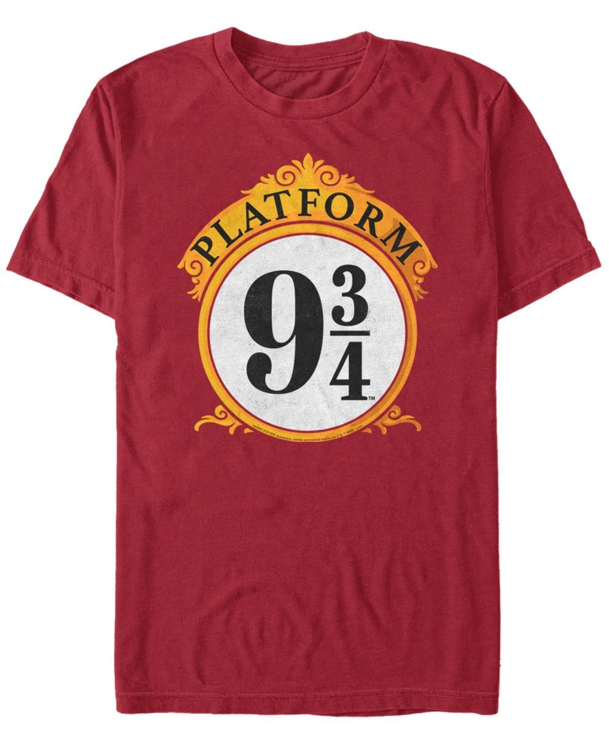 Mens Harry Potter Platform 9 &3/4 Sign Tee Product Image