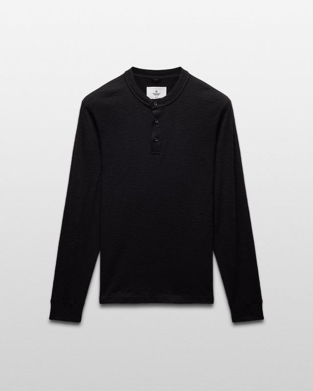 1x1 Slub Henley Male Product Image