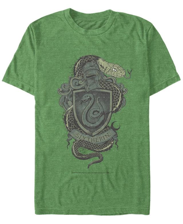 Fifth Sun Mens Slytherin Crest Short Sleeve Crew T-shirt Product Image