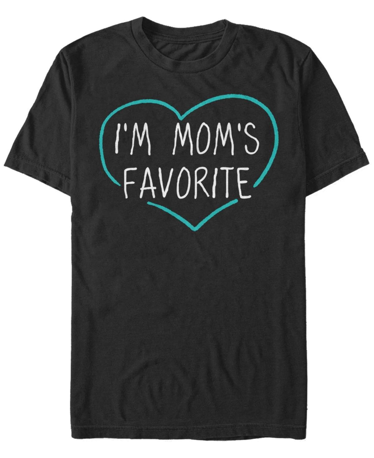 Mens Im Moms Favorite Teal Heart Mothers Day Tee Product Image