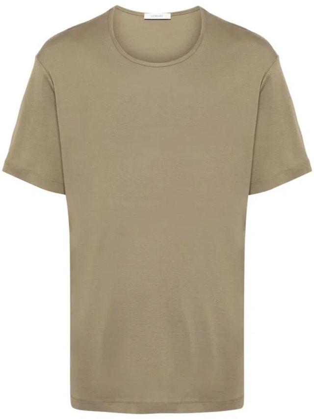 Short Sleeved T-shirt In Green Product Image