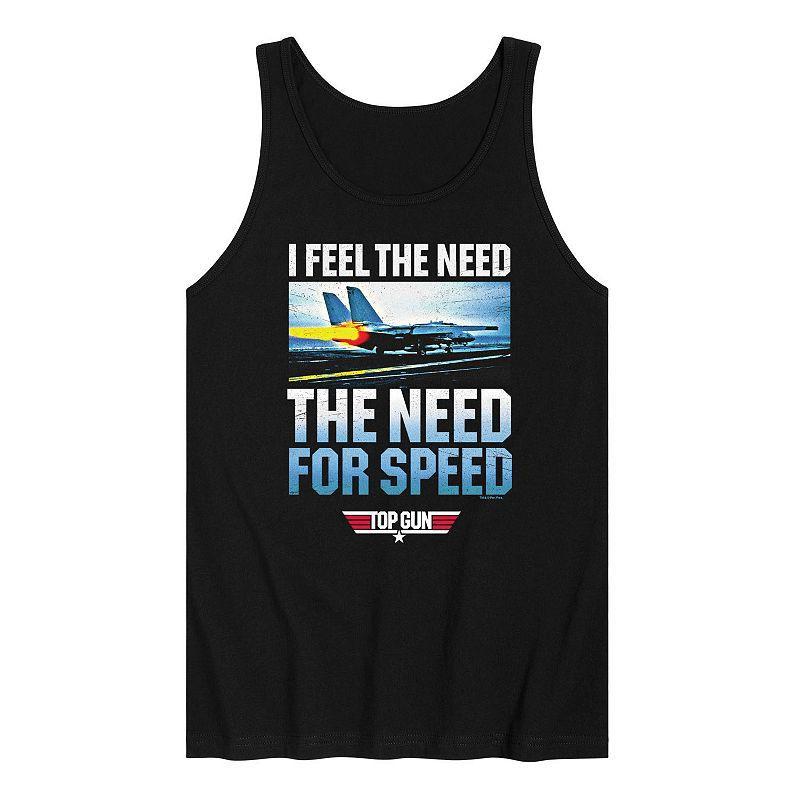 Mens Top Gun Need For Speed Tank Top Product Image